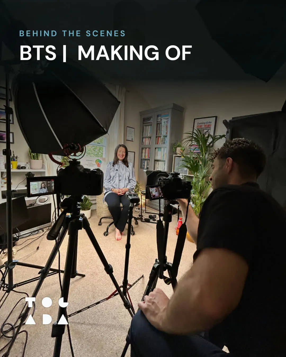 Behind the scenes