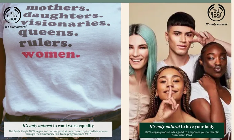 The It's only natural campaign