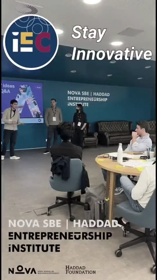The workshop at the Haddad Entrepreneurship Institute