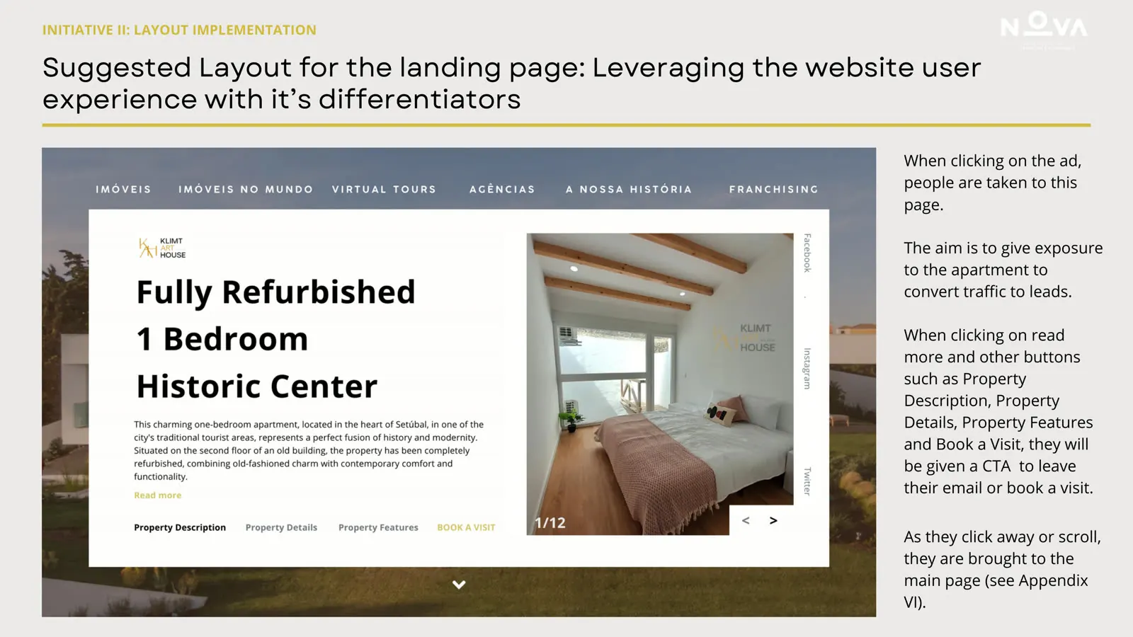 Where the click lands